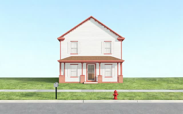 The American Small Town card under Scene Style in SceneMixer's project setup