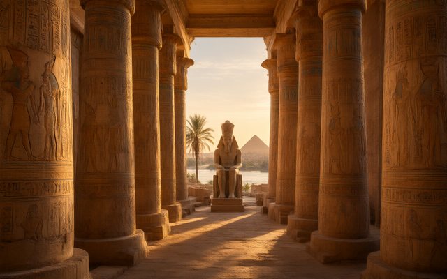 The Ancient Egypt card under Scene Style in SceneMixer's project setup