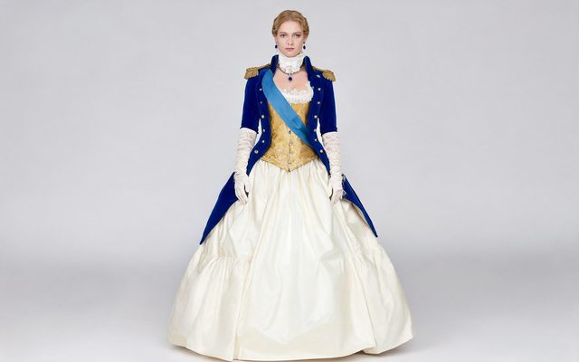The European Court Gown card under Costume Style in SceneMixer's project setup