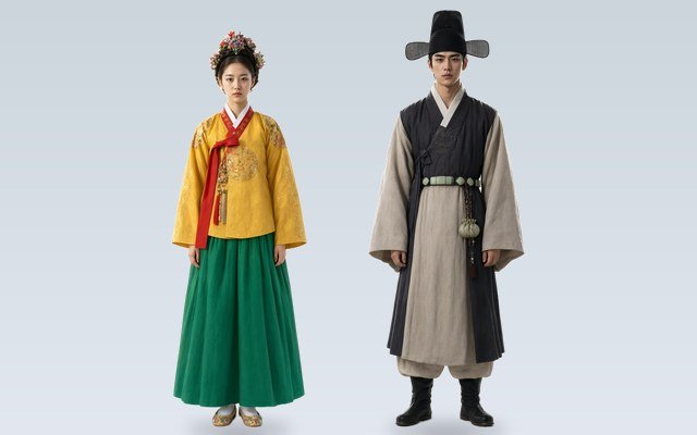 The Hanbok card under Costume Style in SceneMixer's project setup