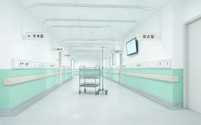 The Hospital Ward card under Scene Style in SceneMixer's project setup