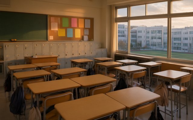 The Korean High School card under Scene Style in SceneMixer's project setup