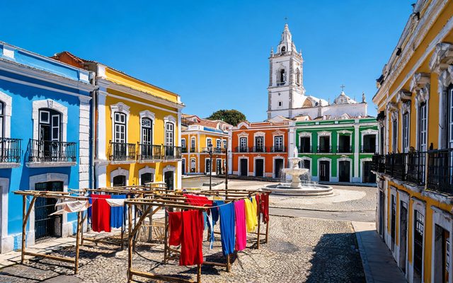 The Latin Colonial Town card under Scene Style in SceneMixer's project setup