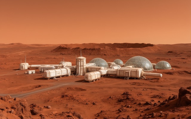 The Mars Base card under Scene Style in SceneMixer's project setup