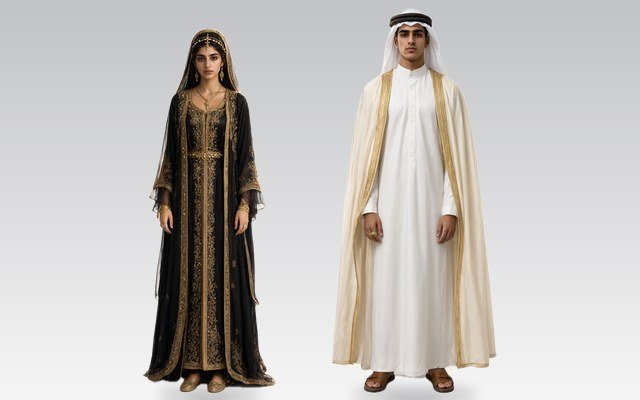 The Middle Eastern Robes card under Costume Style in SceneMixer's project setup