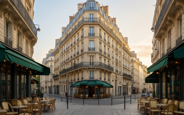 The Parisian Streets card under Scene Style in SceneMixer's project setup