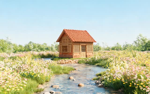 The Pastoral Healing card under Scene Style in SceneMixer's project setup