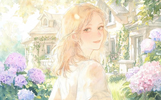 The Watercolor Storybook card under Visual Style in SceneMixer's project setup
